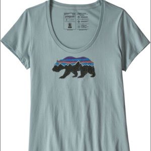 COPY - Patagonia bear logo tee